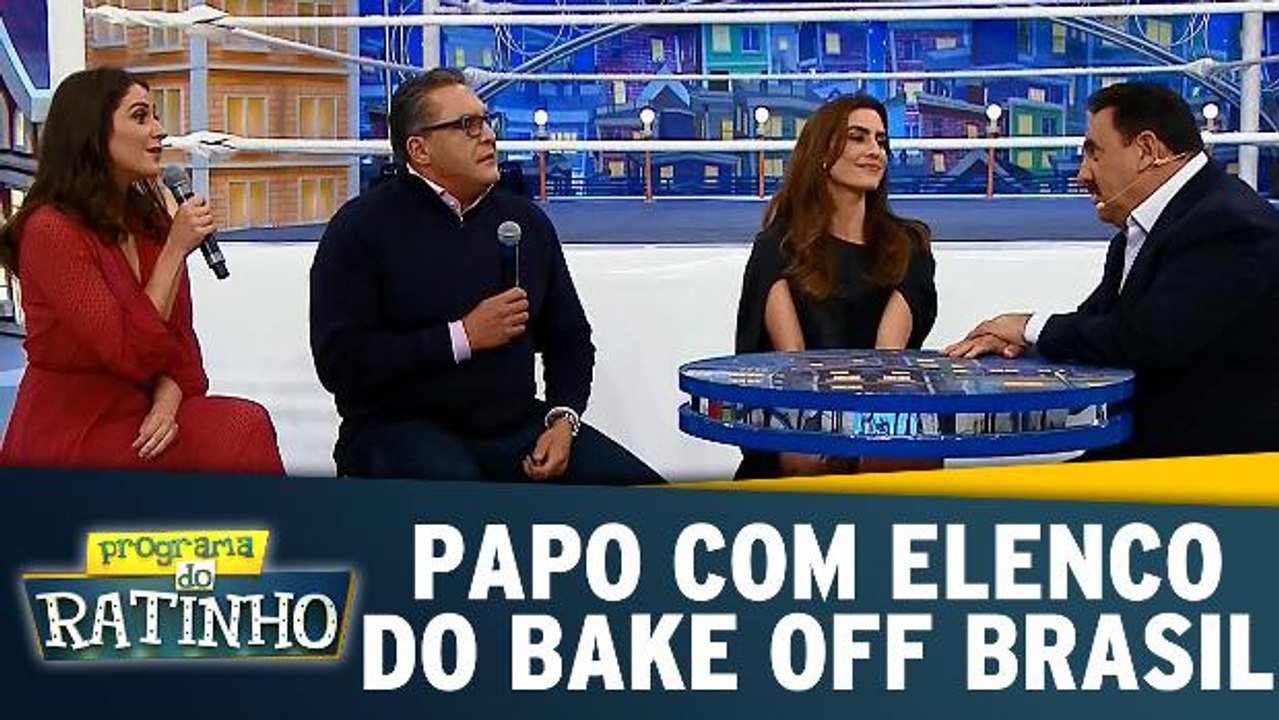 Papo com o elenco do Bake Off Brasil