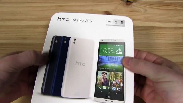 HTC Desire 816 Unboxing and First Look