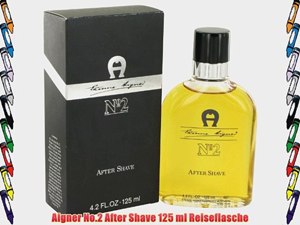 Aigner No.2 After Shave 125 ml Reiseflasche