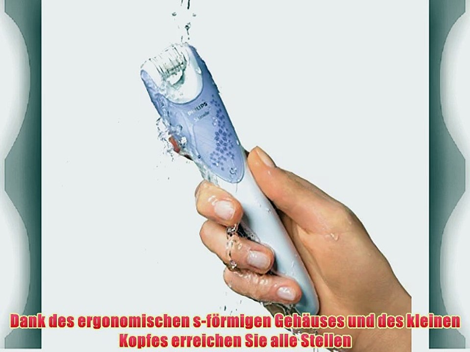 Philips HP6565/00  Satinelle Epilierer f?r empfindliche Bereiche wei?-violett