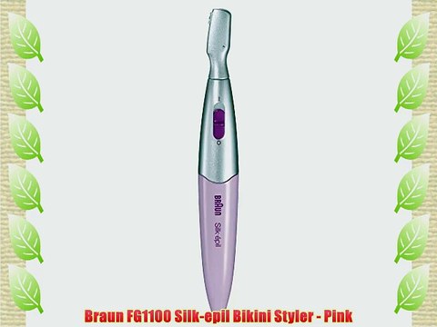 Braun FG1100 Silk-epil Bikini Styler - Pink