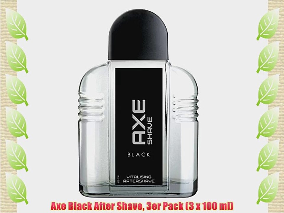 Axe Black After Shave 3er Pack (3 x 100 ml)