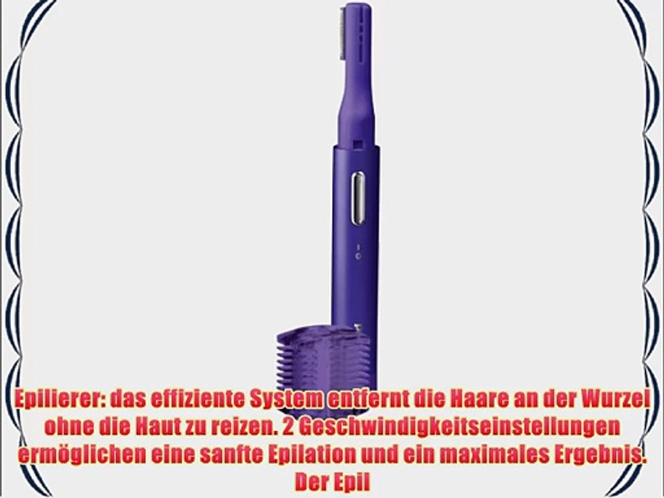 Philips HP6543/00 Young Beauty 3-in-1 violett/wei?