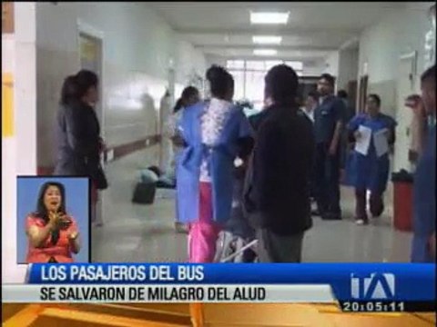 Víctimas de accidente fueron atendidos en Baeza