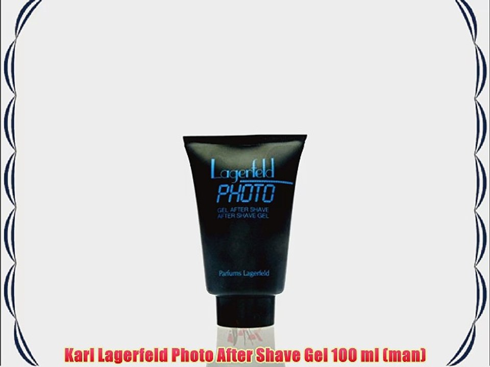 Karl Lagerfeld Photo After Shave Gel 100 ml (man)
