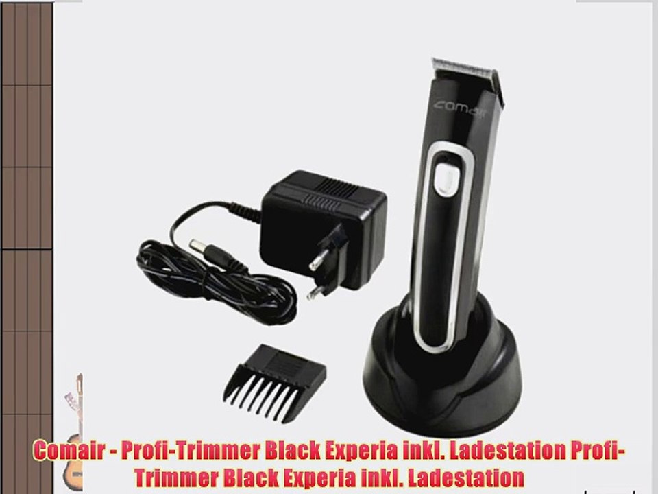 Comair - Profi-Trimmer Black Experia inkl. Ladestation Profi-Trimmer Black Experia inkl. Ladestation