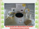 GiGi Brazilian Waxing Kit - Enthaarung Set - Haarentfernung - Wachserhitzer -WAX