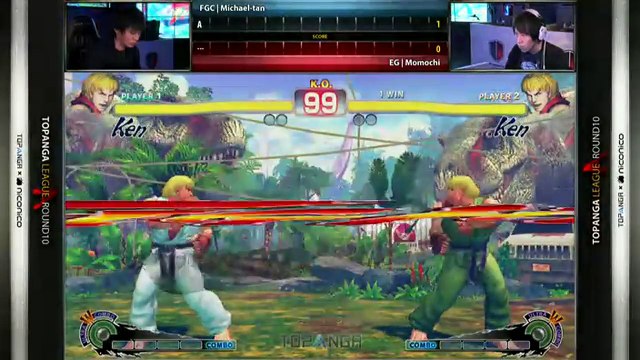 USF4 - MichaelTan (Ken) vs Momochi (Ken) - TL4A Round10 Battle2