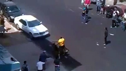Foi dar um de valentão foi atacado por dois Pastores Alemães