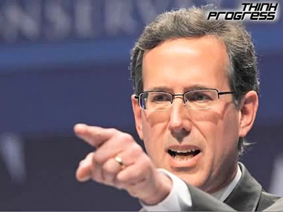 Santorum: Mainline Protestants Are Not Christians