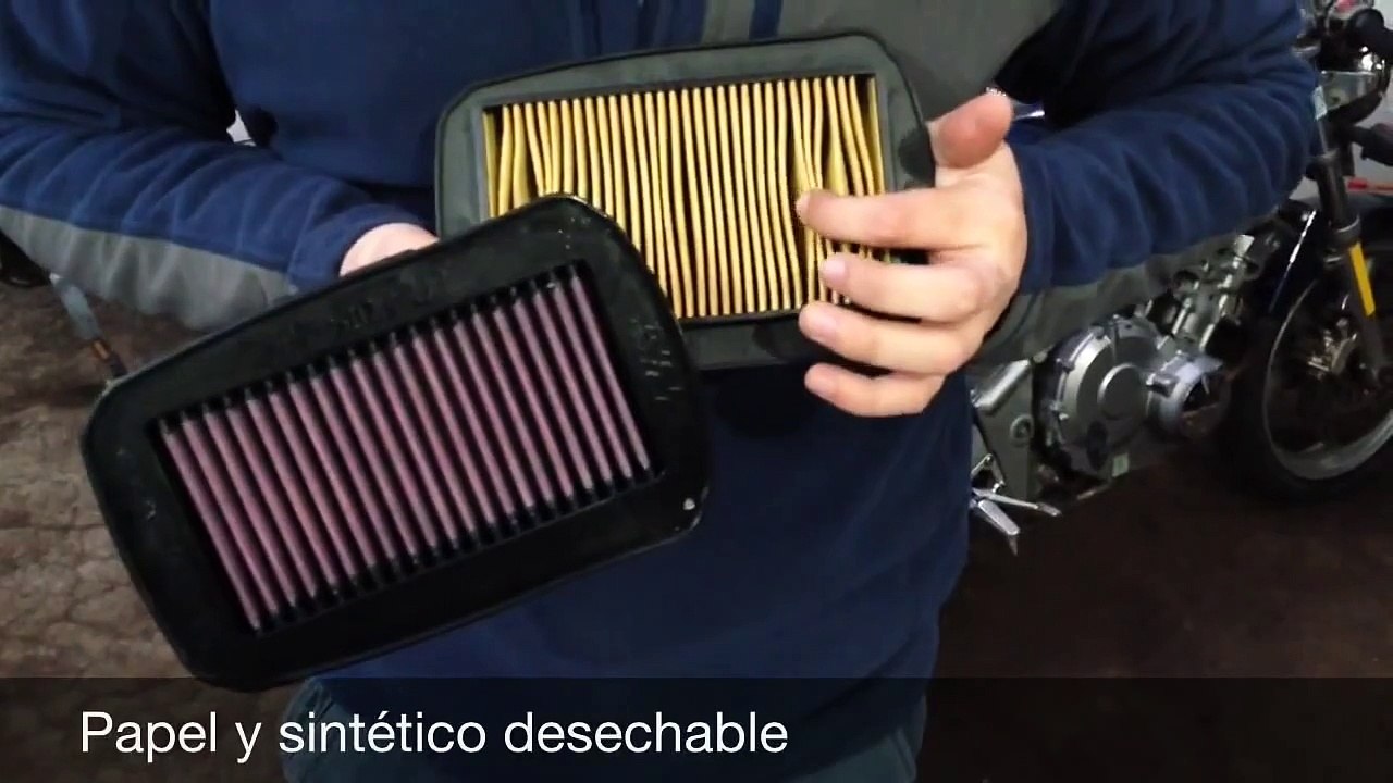 YAMAHA R15: K&N Filtro Aire. Cambio y Sonido.