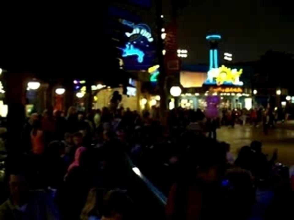 Disney's Electrical Parade Crowds