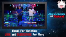 America's Got Talent 2014 ♥ Dustin's Dojo: Comedy Karate Act Defends Golden Buzzer Save