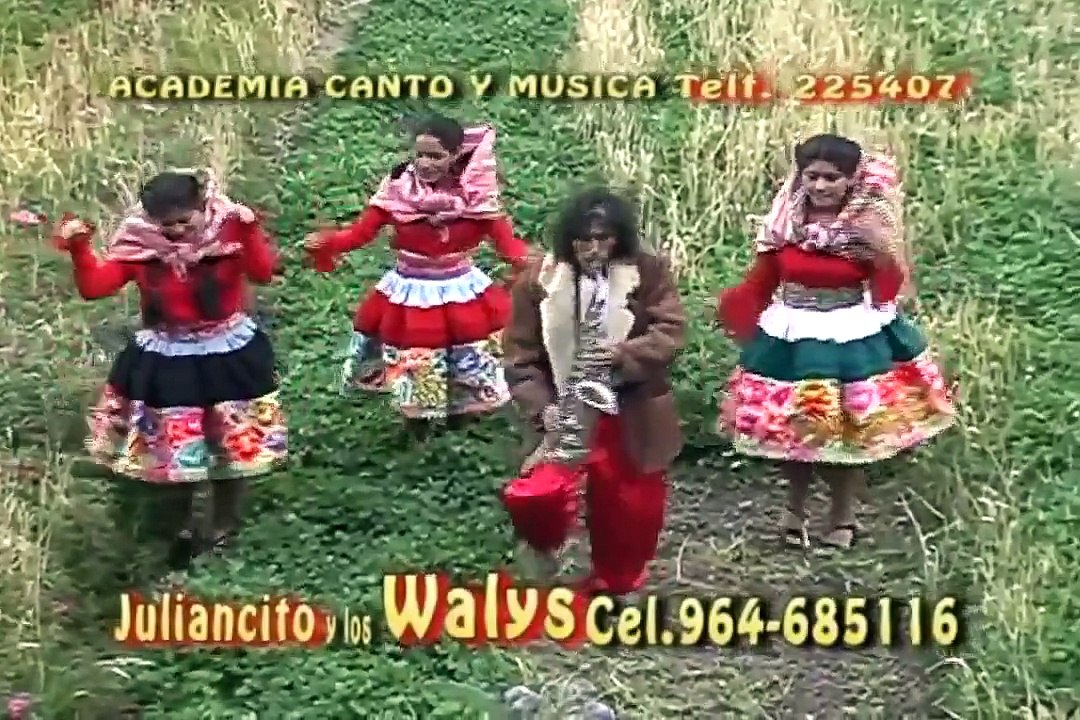 Los Walys del Peru SANTIAGO Sufro al no Verte, Prmicia 2014