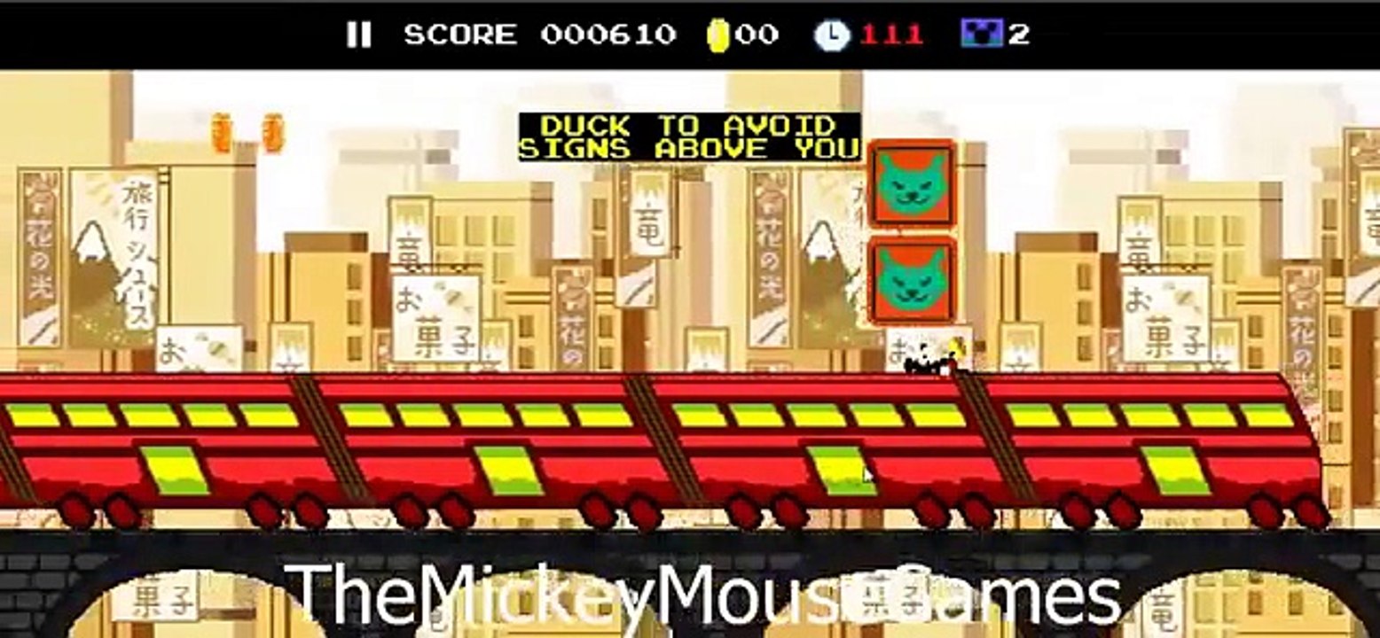 Mickey Mouse In Rail Runner   Disney s Mickey Mouse Train Games