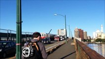 MBTA Red Line Trains in Boston 9/23/14