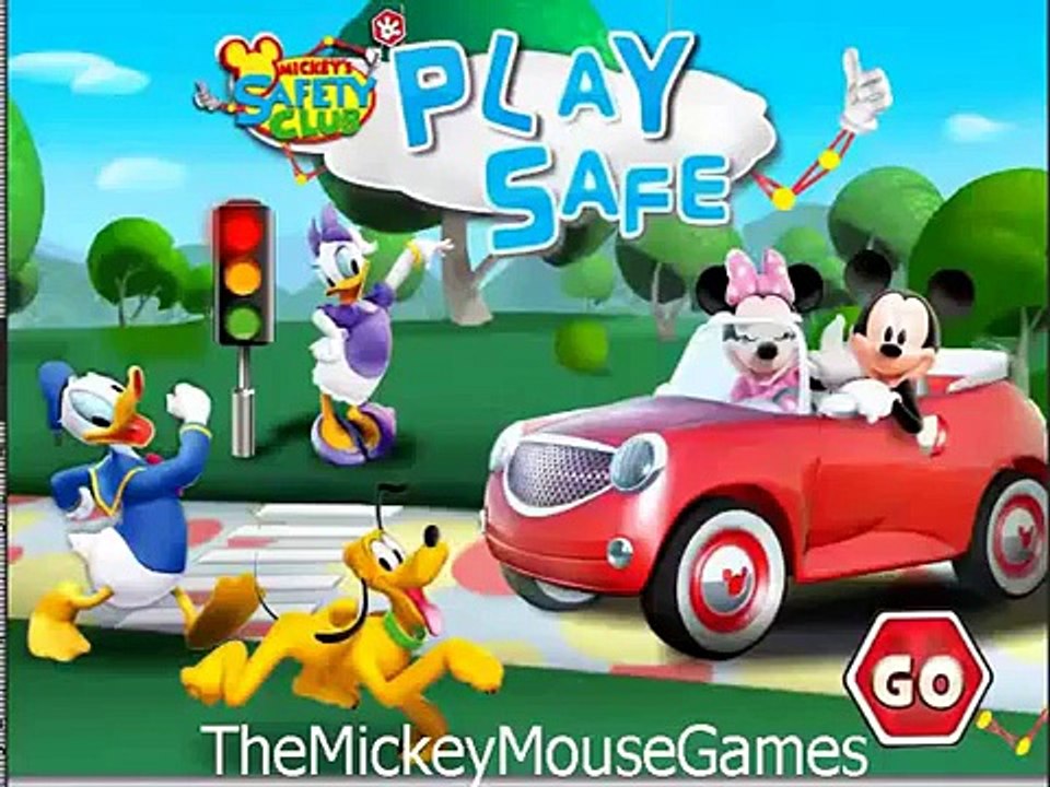 Mickey s Safety Club Games   Play Safe   Mickey Mouse Educational Video