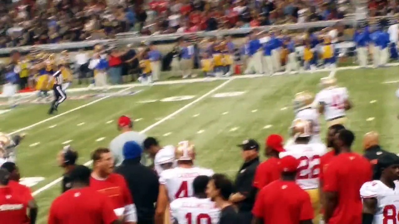 Vernon Davis anquan boldin fight (49ers)