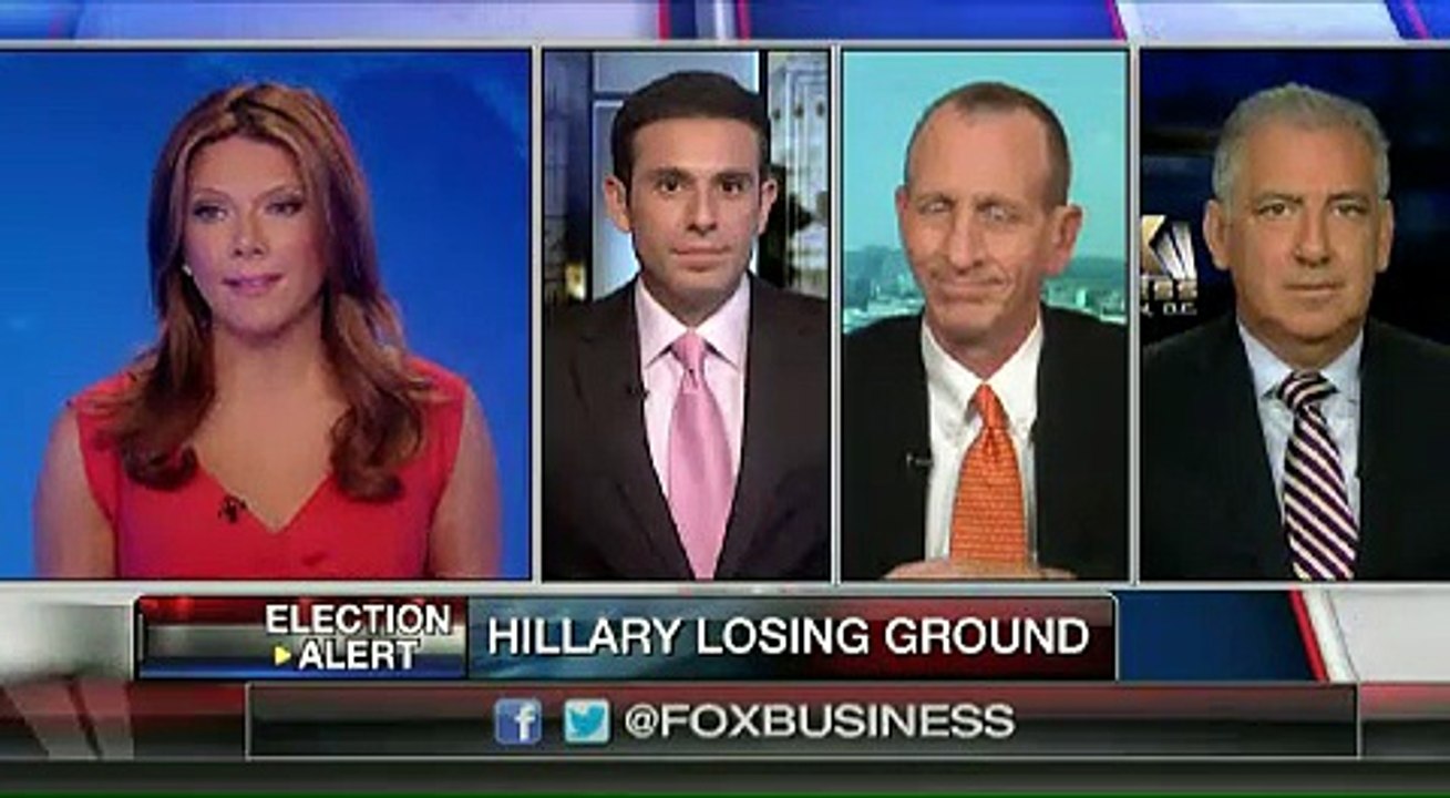 New poll shows Clinton in trouble