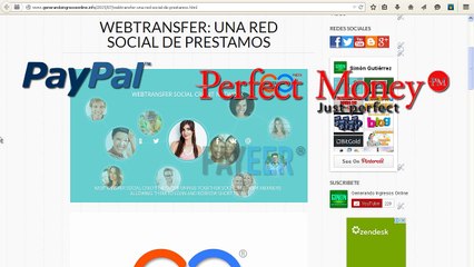 WEBTRANSFER - COMO REGISTRARSE E INVERTIR LOS 50 DOLARES DE REGALO