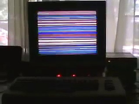 C64 Commodore 64 plays Led Zeppelin's Black Dog Demo (Digitized Sample)