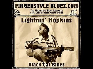 Lightnin' Hopkins - Black Cat Blues