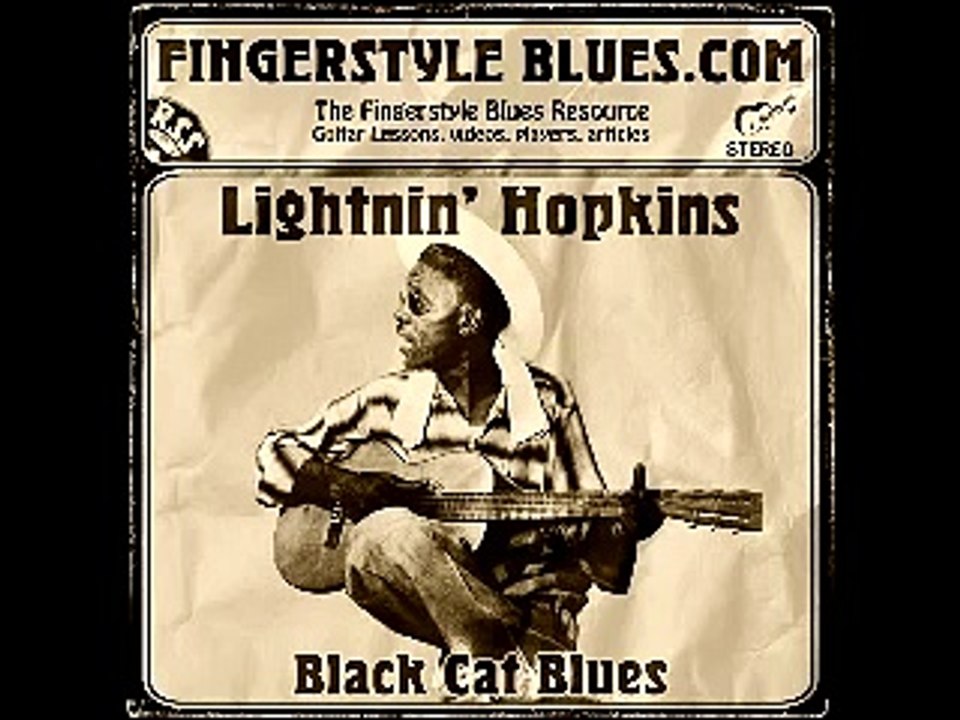 Lightnin' Hopkins - Black Cat Blues