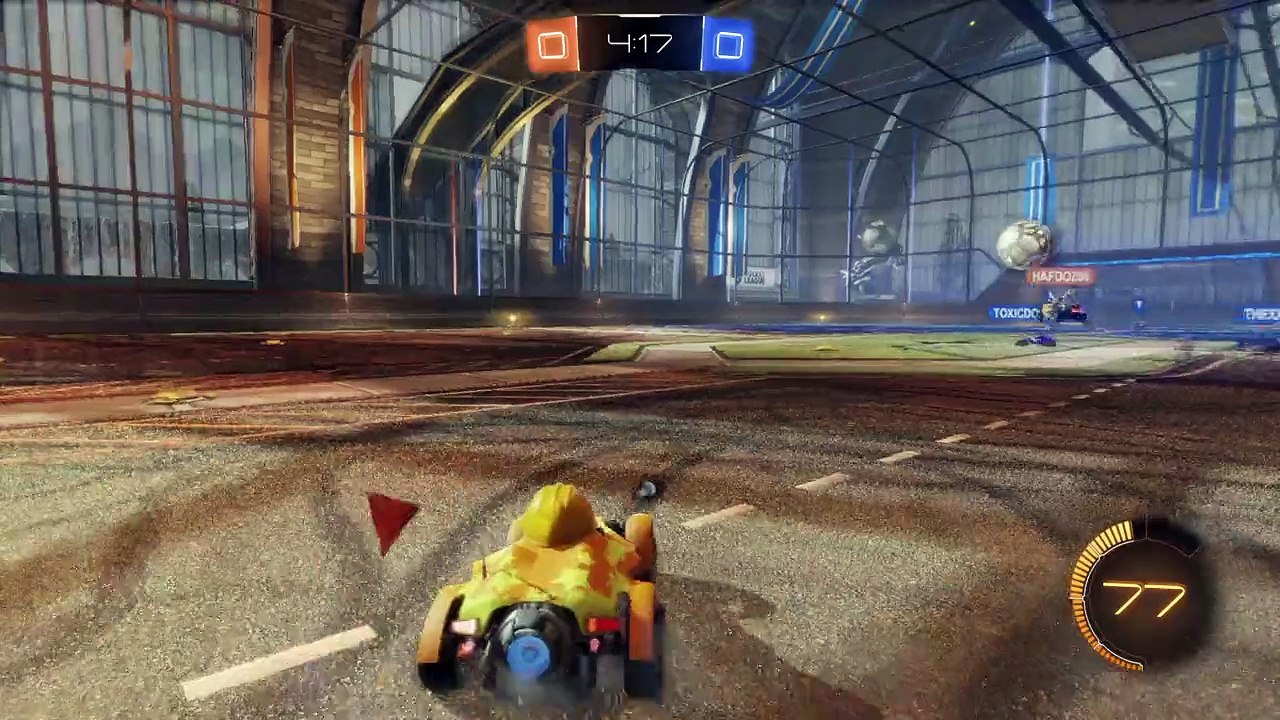 Rocket League self pass