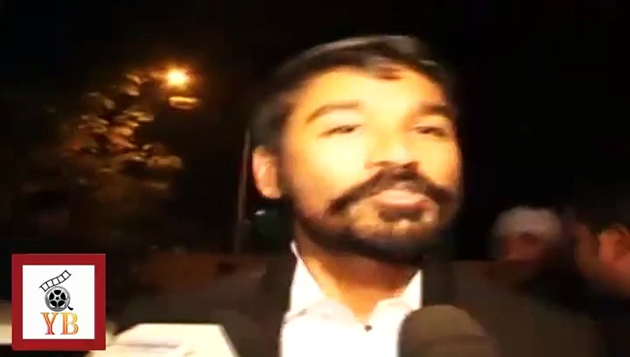 Dhanush & Abhishek Bachchan At Shamitabh Movie Special Screening