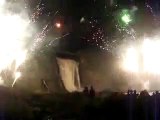 Fireworks over Montmorency Falls, Quebec