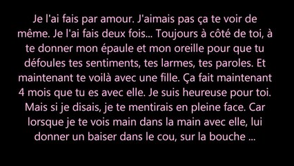 UNE HISTOIRE D'AMOUR (TRISTE MAIS ELLE EN VAUT TELLEMENT LA PEINE)