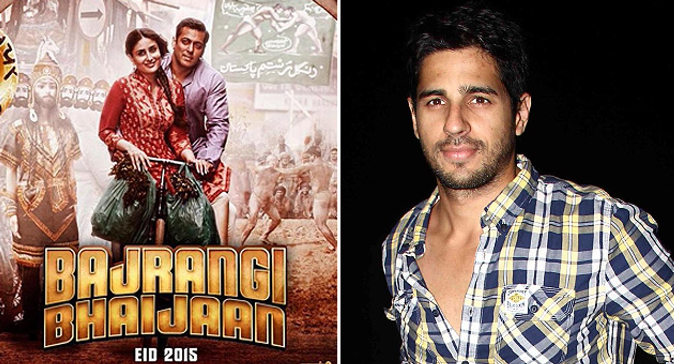 Sidharth Malhotra Watched 'Bajrangi Bhaijaan'
