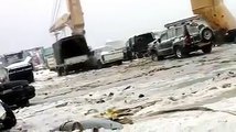 Japanese Car Import Ship Wreck During A DreadFul Storm In Middle Ocean  Crazy Footage Unseen 2013