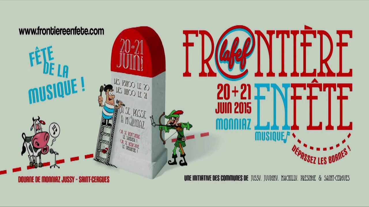 Frontière en fete à Moniaz (Le Feu d'Artifice)