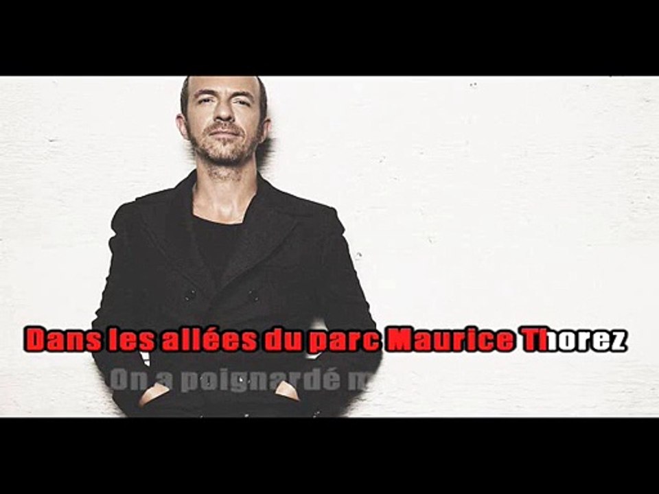 KARAOKE CALOGERO - Un jour au mauvais endroit