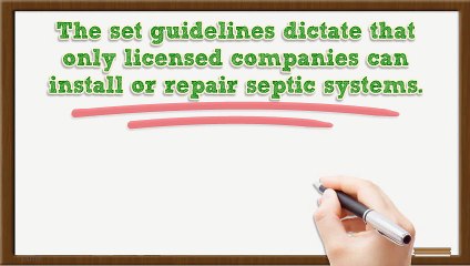 Proper Septic Tank Installation