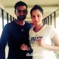 Shoaib Malik and Sania Mirza Dubmash - Abhi to Party Shuru hui Ha