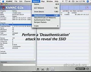 Como hackear una red wifi con encriptacion WEP usando KisMAC