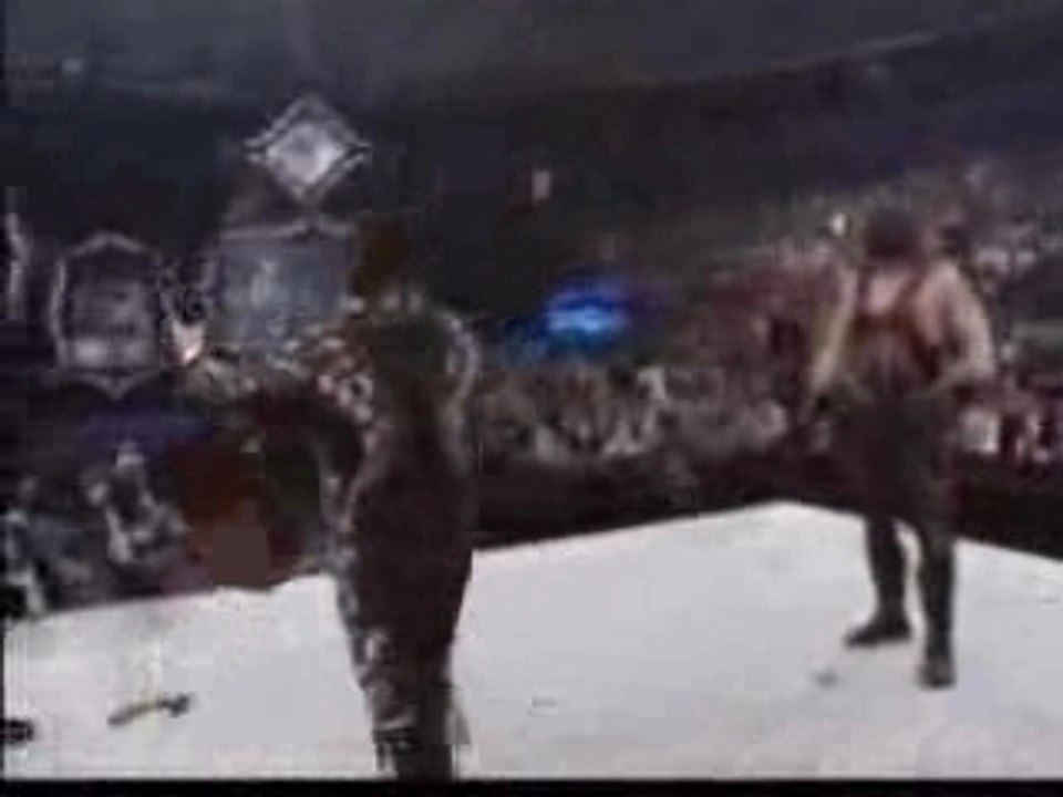 Kane attack Honky Tonk