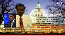 Oromo Community Of Washington D.C & Oromo Youth Protesting Against Ethiopian/TPLF RegimeOn 1.25.2013