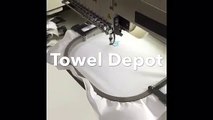 Embroidery & Screen printing on Towels.