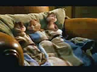 Alvin and the chipmunks- Christmas song scene (Slow- mo