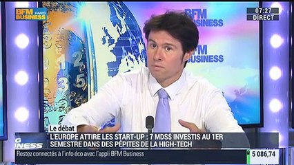 Guillaume Paul: "Les start-up lèvent moins de fonds en Europe qu'aux Etats-Unis" - 24/07