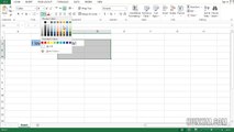 Excel 2013 Tutorial - Basic Formatting Part 1