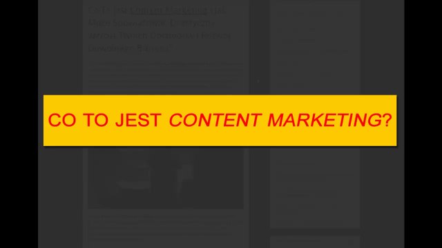 All In One Profits - Dlaczego Content Marketing Pomaga Pozyskiwać Nowych Partnerów