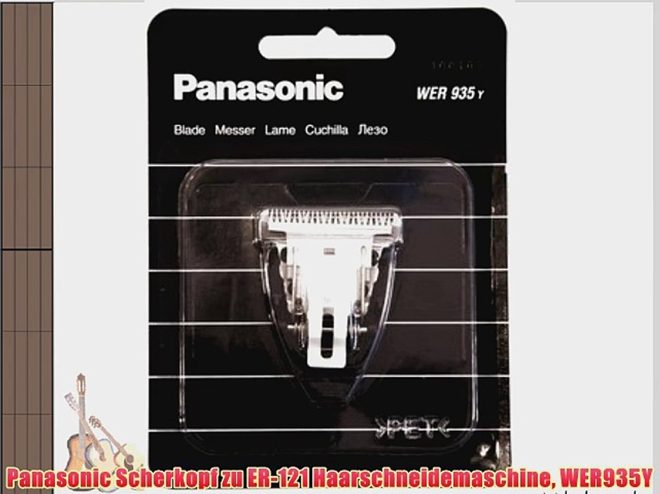 Panasonic Scherkopf zu ER-121 Haarschneidemaschine WER935Y