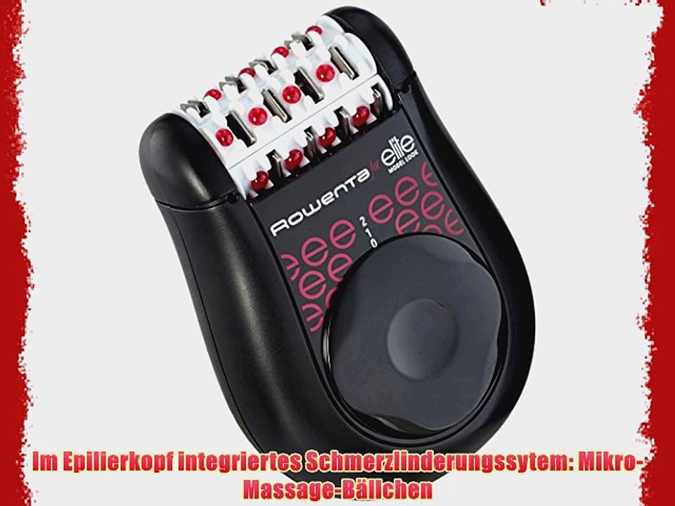 Rowenta EP1022 Epilierer Fashion Elite