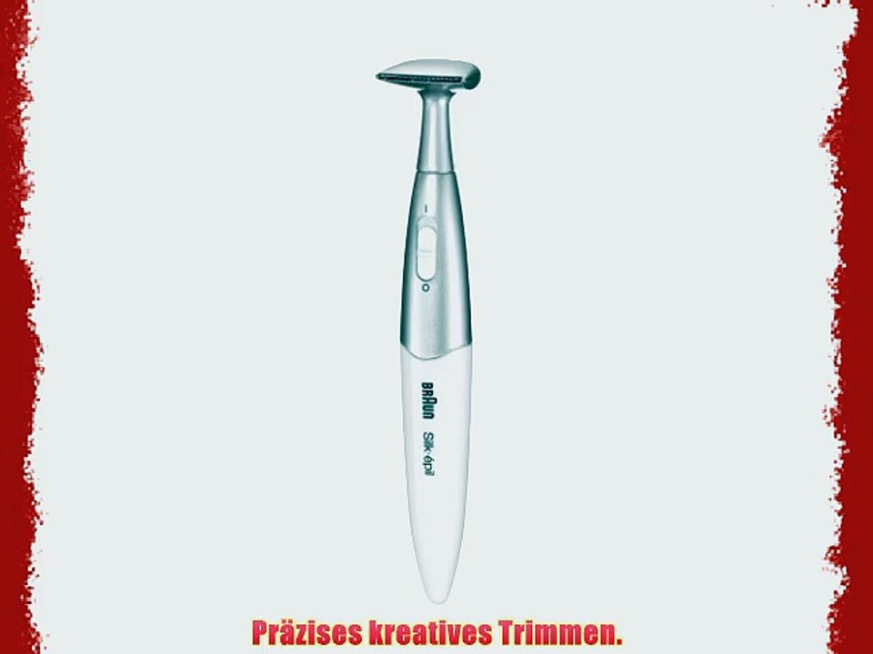 Braun Silk-?pil FG 1100 Bikini Styler (inklusive Styling- Schablonen)