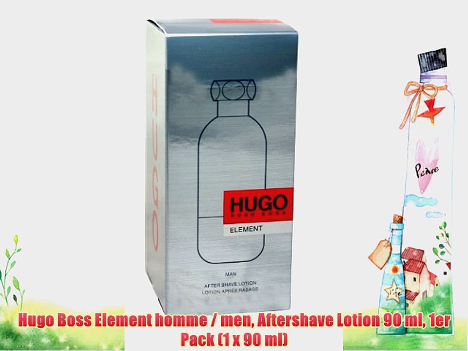 Hugo Boss Element homme / men Aftershave Lotion 90 ml 1er Pack (1 x 90 ml)