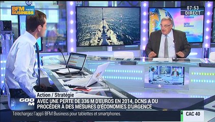 "Le constructeur naval militaire DCNS est en ordre de marche": Hervé Guillou - 24/07